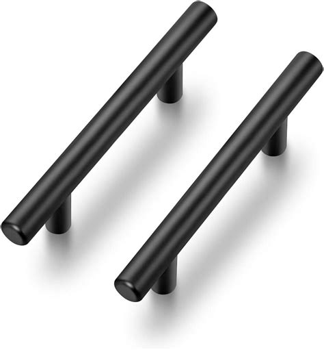 black stainless steel kitchen cabinet hardware|black stainless steel cabinet pulls.